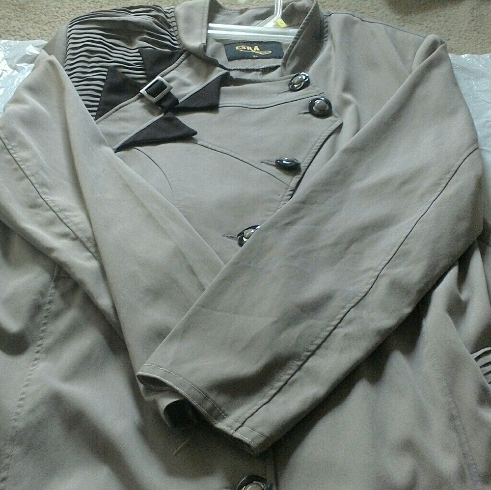 Gray abaya